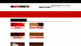 What Baitsdirect.com website looked like in 2018 (5 years ago)