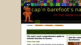 What Barefoot.info website looked like in 2018 (5 years ago)