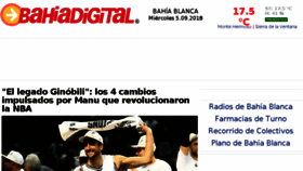 What Bahiadigital.com.ar website looked like in 2018 (5 years ago)