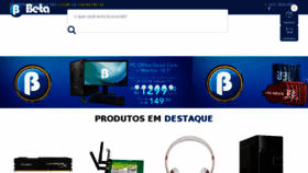 What Betainformatica.com.br website looked like in 2018 (5 years ago)