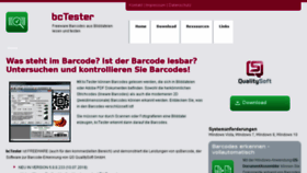 What Bctester.de website looked like in 2018 (5 years ago)