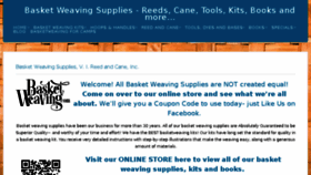 What Basketweaving.com website looked like in 2018 (5 years ago)