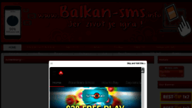 What Balkan-sms.info website looked like in 2018 (5 years ago)