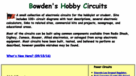 What Bowdenshobbycircuits.info website looked like in 2018 (5 years ago)