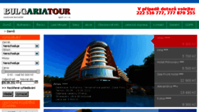 What Bulgariatour.cz website looked like in 2018 (5 years ago)