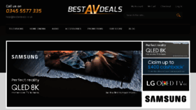 What Bestavdeals.co.uk website looked like in 2018 (5 years ago)
