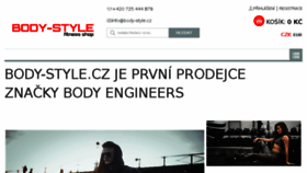 What Body-style.cz website looked like in 2018 (5 years ago)