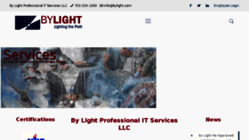 What Bylight.com website looked like in 2018 (5 years ago)