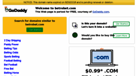 What Betrobet.com website looked like in 2018 (5 years ago)