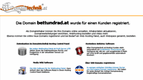 What Bettundrad.at website looked like in 2018 (5 years ago)