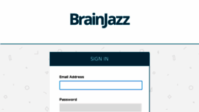 What Brainjazz.net website looked like in 2018 (5 years ago)