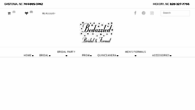 What Bedazzledbridal.com website looked like in 2018 (5 years ago)