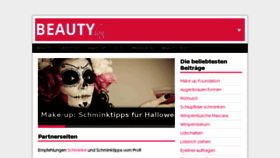 What Beautylog.de website looked like in 2018 (5 years ago)