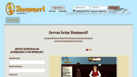 What Bummerl.at website looked like in 2018 (5 years ago)