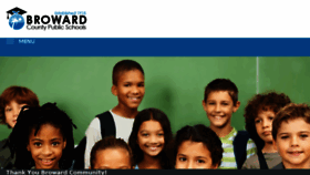 What Browardschools1.com website looked like in 2018 (5 years ago)