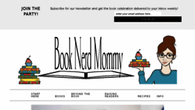 What Booknerdmommy.com website looked like in 2018 (5 years ago)