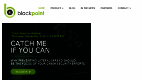 What Blackpointcyber.com website looked like in 2018 (7 years ago)