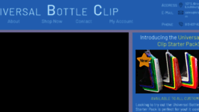 What Bottleclip.net website looked like in 2018 (5 years ago)