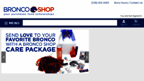What Broncoshop.com website looked like in 2018 (5 years ago)