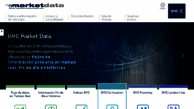 What Bmemarketdata.es website looked like in 2018 (6 years ago)
