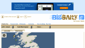 What Bigsalty.co.uk website looked like in 2018 (5 years ago)