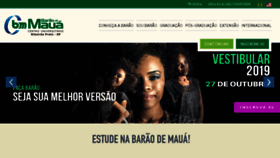 What Baraodemaua.br website looked like in 2018 (5 years ago)