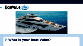 What Boatvalue.com website looked like in 2018 (5 years ago)