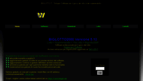 What Biglotto.it website looked like in 2018 (5 years ago)