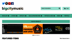 What Bigcitymusic.com website looked like in 2018 (5 years ago)