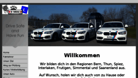 What Be-fahrschule.ch website looked like in 2018 (5 years ago)