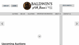What Bsjauctions.com website looked like in 2018 (5 years ago)