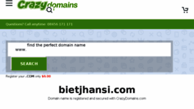 What Bietjhansi.com website looked like in 2018 (5 years ago)