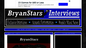 What Bryanstars.com website looked like in 2018 (5 years ago)