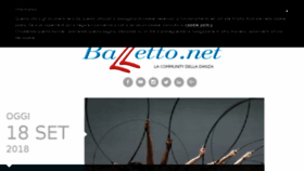 What Balletto.net website looked like in 2018 (5 years ago)