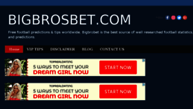 What Bigbrosbet.com website looked like in 2018 (5 years ago)