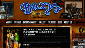 What Buxys.com website looked like in 2018 (5 years ago)