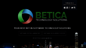 What Betica.com website looked like in 2018 (5 years ago)