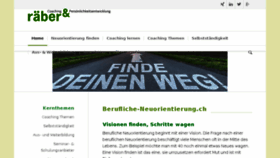 What Berufliche-neuorientierung.ch website looked like in 2018 (5 years ago)