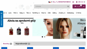 What Bioruze.cz website looked like in 2018 (5 years ago)