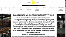 What Bananaboxwholesalegrocery.com website looked like in 2018 (5 years ago)