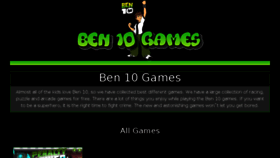 What Ben10gamesfree.info website looked like in 2018 (5 years ago)