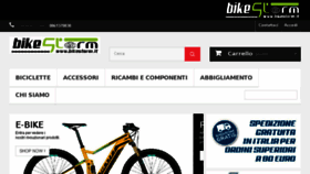 What Bikestorm.it website looked like in 2018 (5 years ago)
