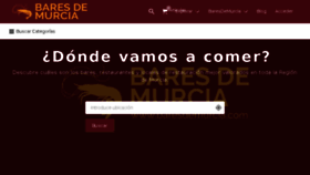 What Baresdemurcia.com website looked like in 2018 (5 years ago)