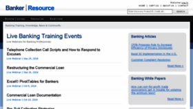 What Bankerresource.net website looked like in 2018 (6 years ago)