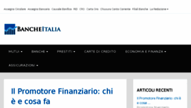 What Bancheitalia.it website looked like in 2018 (5 years ago)
