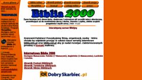What Biblia.info.pl website looked like in 2018 (5 years ago)