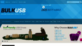 What Bulkusb.com.au website looked like in 2018 (5 years ago)