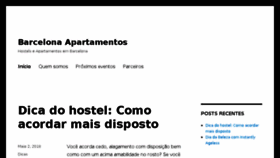 What Barcelonaapartments-k.com website looked like in 2018 (5 years ago)