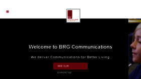 What Brgcommunications.com website looked like in 2018 (5 years ago)
