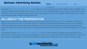 What Business-advertising-reviews.co.uk website looked like in 2018 (5 years ago)